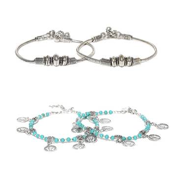 Blue anklets 1