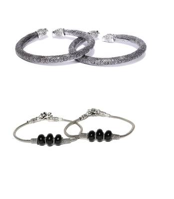 Silver anklets 1