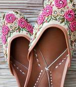 Hand Work Designer Girls Party Wear Jutti