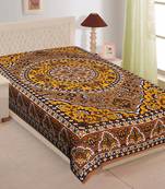 Texstylers Pure Cotton Printed Single Bedsheet