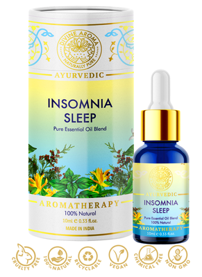 Divine Aroma Insomnia / Deep Sleep Essential Oil Blend | For A Good Night's Sleep | 10ml 2