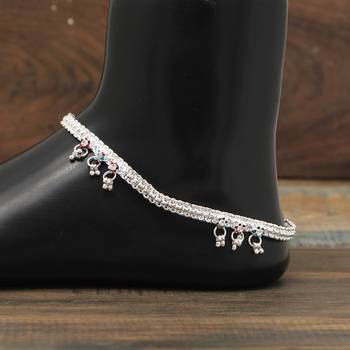 Silver anklets 1