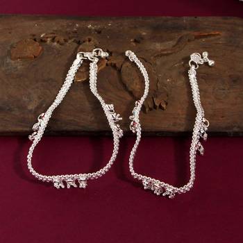 Silver anklets 3