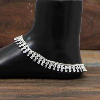 Silver anklets 1
