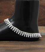 Silver anklets