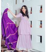 Lilac Purple Suit Set