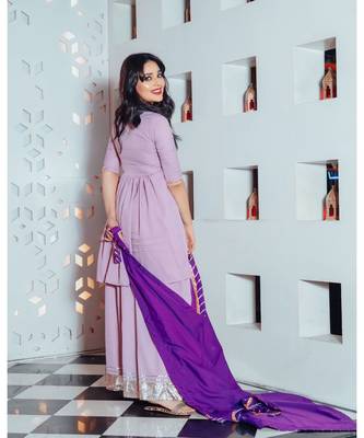Lilac Purple Suit Set 3