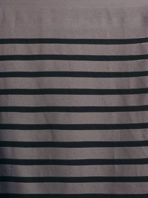 Grey Coloured Star Chiffon Saree With Blouse Piece 3