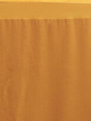 Yellow Coloured Viscos Chiffon Saree With Blouse Piece 3