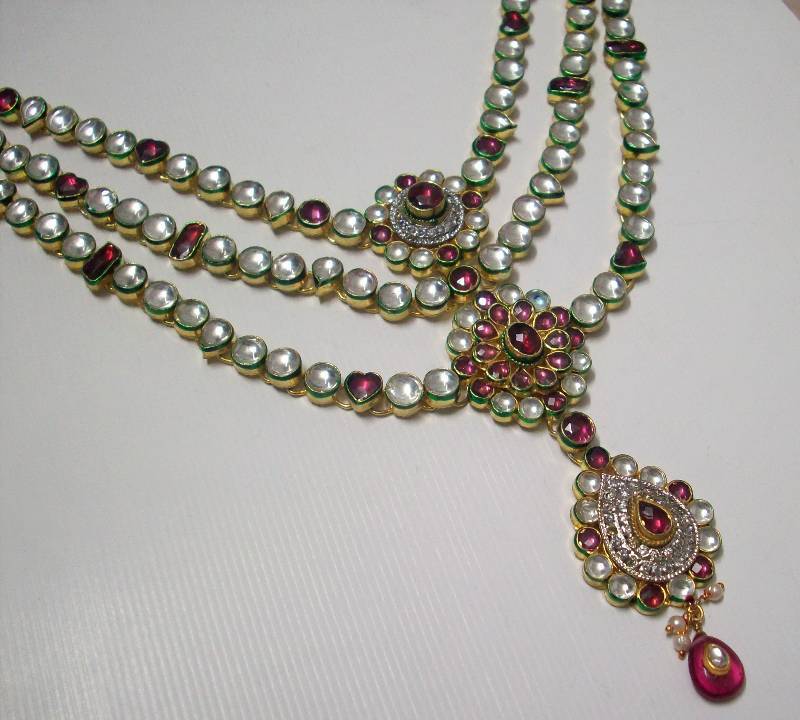 Classic CZ Kundan Jadtar 002