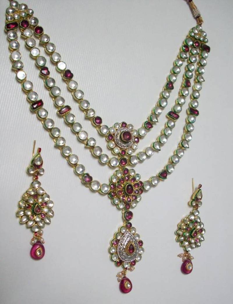Classic CZ Kundan Jadtar 002