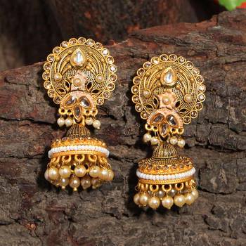 Pink jhumkas 2