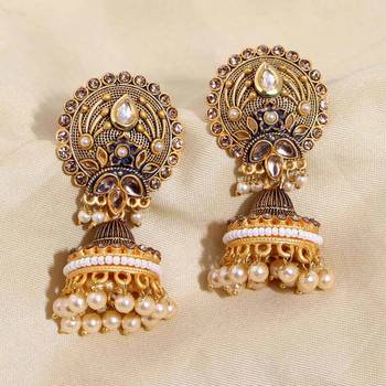 Blue jhumkas 1