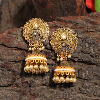 Blue jhumkas 2