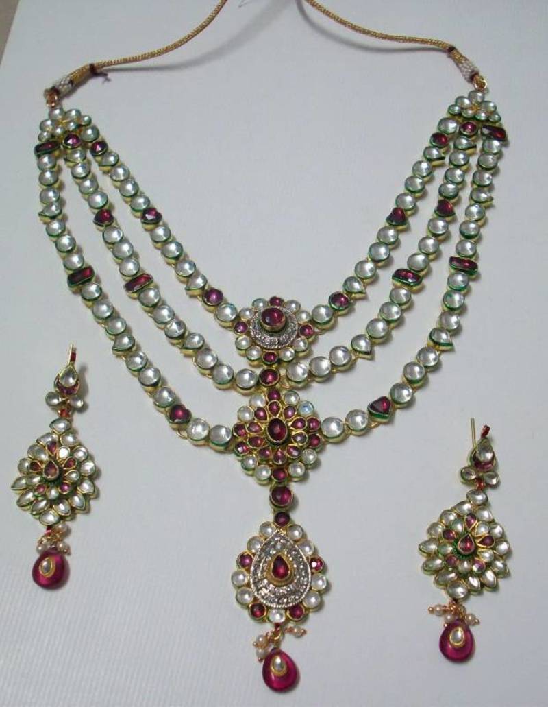 Classic CZ Kundan Jadtar 002
