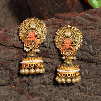 Pink jhumkas 2