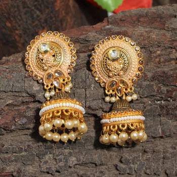 Pink jhumkas 2