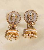 Grey jhumkas