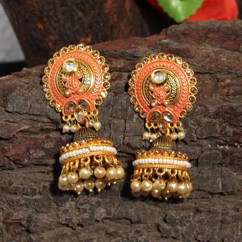 Pink jhumkas 2