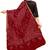 Maroon-Coloured Bandhani Print Dupatta and has a Zari Border