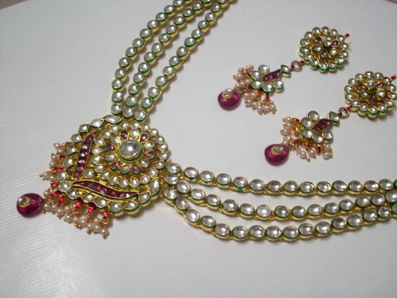 Classic CZ Kundan Jadtar 003