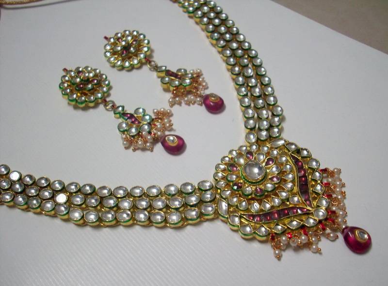Classic CZ Kundan Jadtar 003