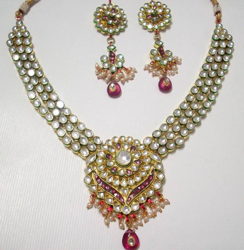 Classic CZ Kundan Jadtar 003