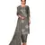 Women'S Grey Modal Cotton Dress Material With Innar