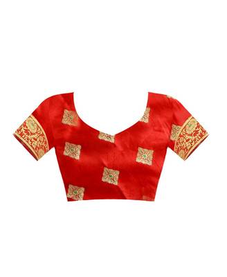 Black woven banarasi silk saree  4