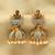 Turquoise jhumkas