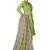 Kimisha Women's Parrot Green Banarasi Heavy Silk Banarasi Semi-stitched Salwar Suit Material