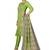 Kimisha Women's Parrot Green Banarasi Heavy Silk Banarasi Semi-stitched Salwar Suit Material