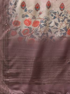 Blue printed art silk ethnic-kurtis 4