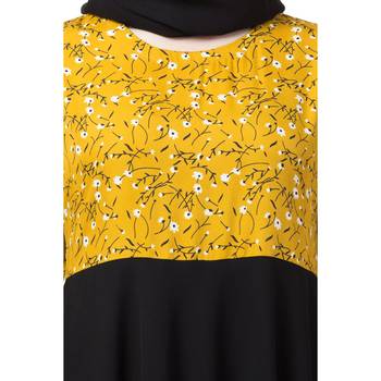 BT-DRESS-006-Mustard-Black 4