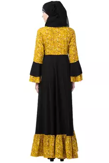 BT-DRESS-006-Mustard-Black