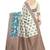 Light blue woven banarasi silk saree with blouse