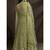 Green Embroidered Net Salwar