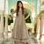 Partywear Designer Light Sea Green Pure Maslin Plazzo Suit