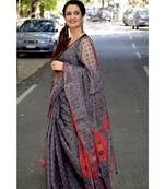 Elegance with comfort in this khadi silk jamdani saree