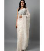 Elegance with comfort in this khadi silk jamdani saree