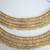 Gold Plated Broad Polki Pearl Anklets Payal
