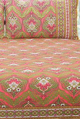 Pink Jaipuri Cotton Double Bedsheet 2