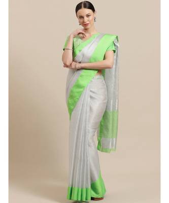 Black Printed bhagalpuri silk saree with blouse 1