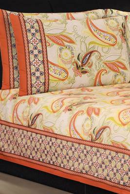Yellow Jaipuri Cotton Double Bedsheet 2