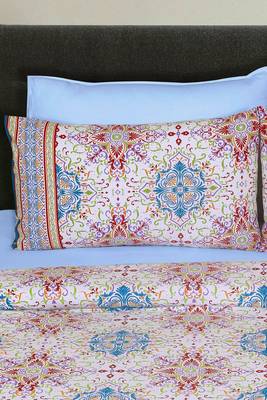 Multicolor Jaipuri King Size Cotton Bedsheet 4