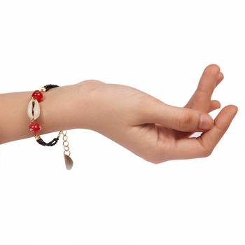 Cowrie Beach Seashell Handmade Bracelet for Women and Girls 3
