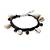 Black Thread Cowrie Shell Adjustable Bracelet for Men and Women