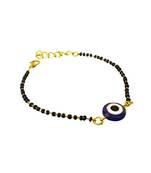 Alloy Gold-Plated Evil Eye Charm Bracelet Hand Mangalsutra