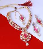 Pink agate jewellery