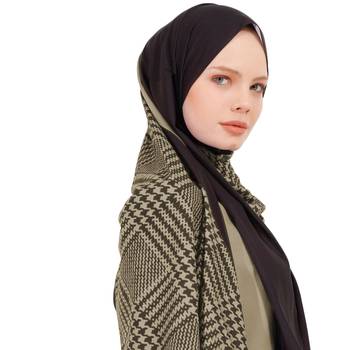 Justkartit BSY Korean Material Islamic Wear Printed Hijab Scarf Dupatta 2